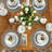 Polyester Embroidered Round Placemat
