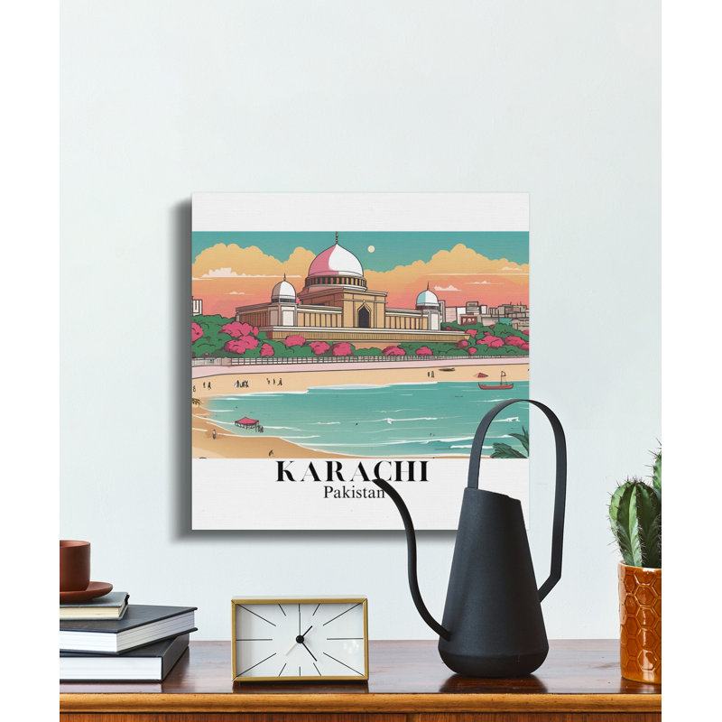 Ohare Wrapped Canvas Print Set, 16x16
