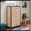 Commode 5 tiroirs Adriaunna