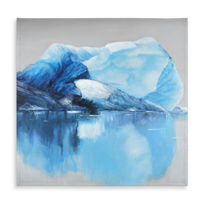Iceland Icebergs Tablecloth - Scenic Bedroom Decor for Home