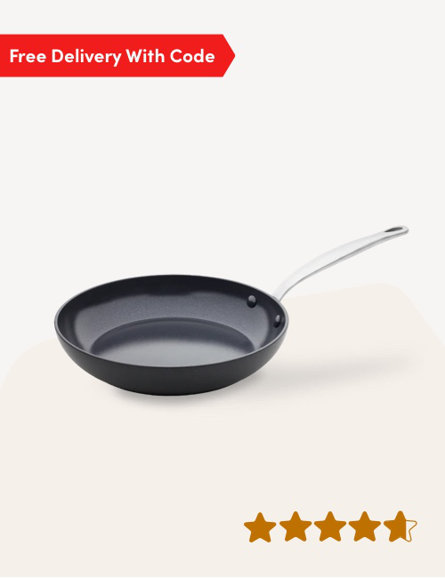 Black Aluminium Non-Stick Frying Pan