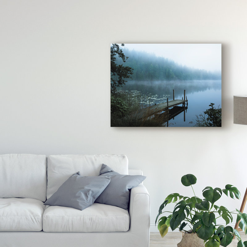 « moody matin », reproduction de photo sur toile tendue, H 35 po x l 47 po x p 2 po