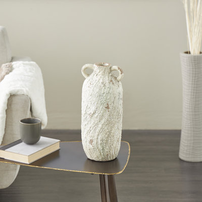 Vase crème avec 2 petites poignées Clairabelle