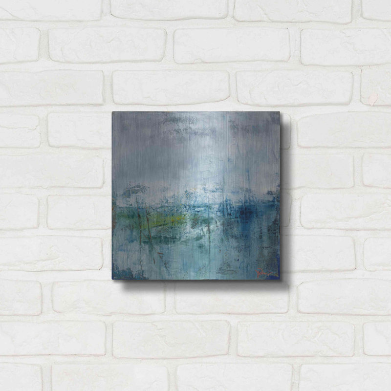 Wrought Studio™ 'Thaw' by Patrick Dennis, Metal Wall Art, 12" H x 12" W