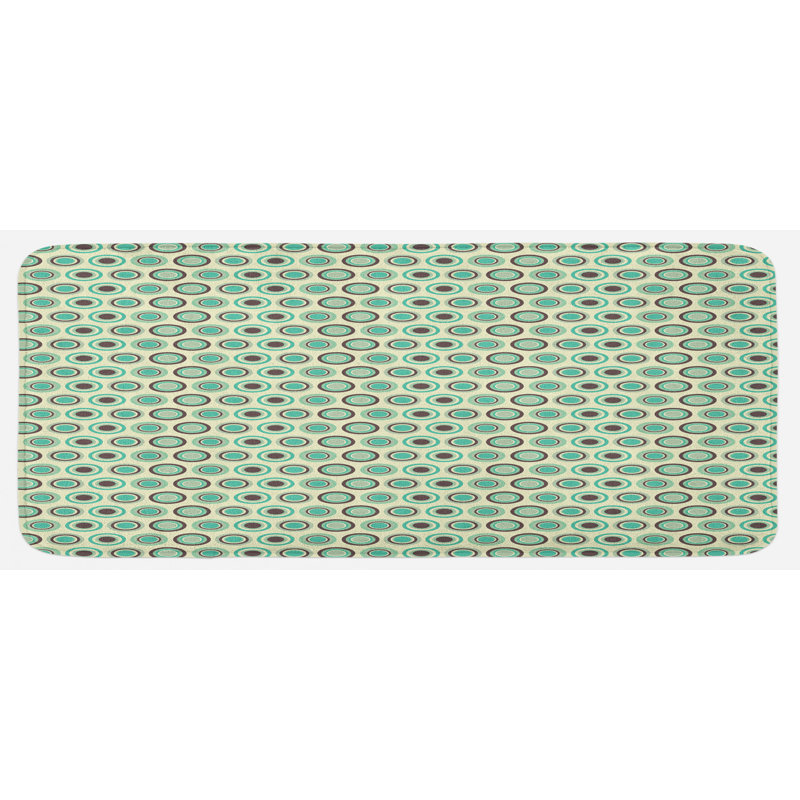 Modern & Contemporary Synthetic Kitchen Mat