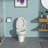 Creationstry GPF Elongated Floor Mounted One-Piece Toilet (Seat Included)