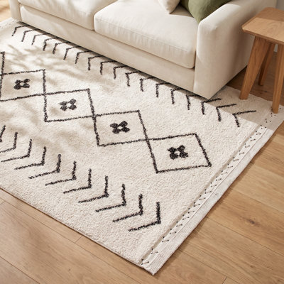 Bereber Classics Rhombs Washable Geometric Rug