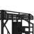 Riott Metal Loft Bed with Storage Stairs, Wardrobe, USB Ports & LED Lighting-122581925-122581923