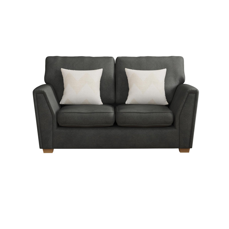 Wendleberry Two Seater, Fixed Back, Marmalade