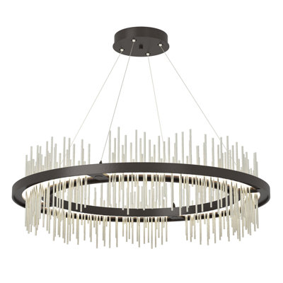 Luminaire suspendu géométrique unique à 1 lumière Gossamer