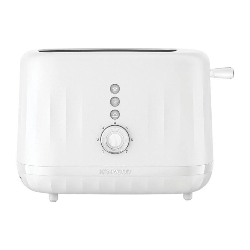 Ripple 2 Slot Toaster, White