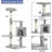 Crossno 44 " H Cat Scratching Post