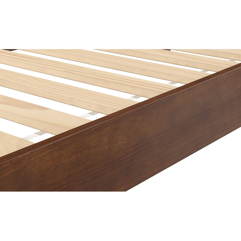 Nix - Platform Bed, Twin, Dark Brown