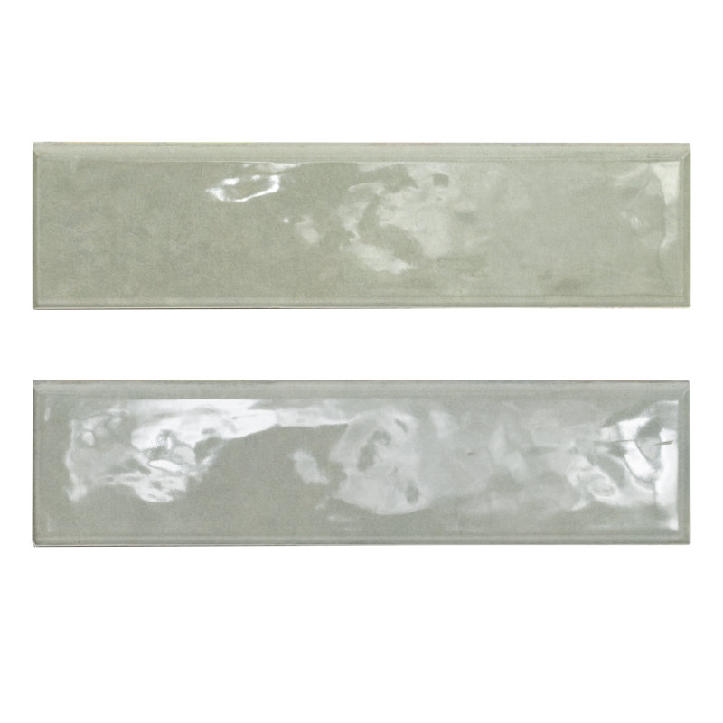 Carreau de céramique bulledose 3 po x 12 po Renzo Jade, Jade