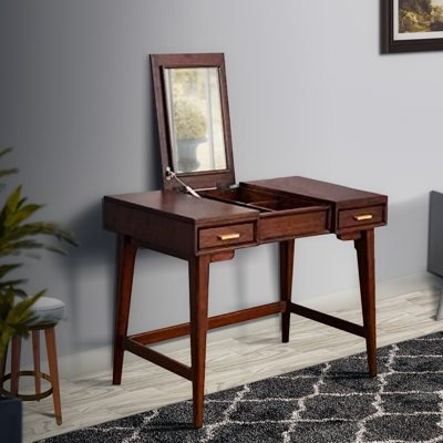 Coiffeuse avec miroir Addilynn
