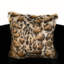 Coussin imprimé animal en fausse fourrure Tiger-1397844294