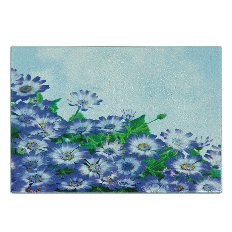 Planche à découper en verre trempé Ambesonne