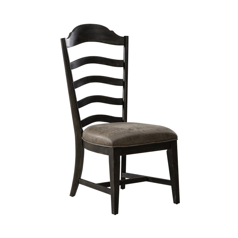 Trelawny Ladder Back Side Chair w/ Upholstered Seat
