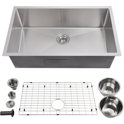 Undermount Sink Kitchen Sink, Stainless Steel Sink