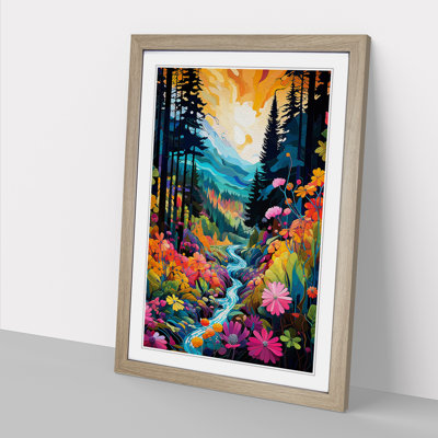 Single Picture Frame Print on Wood