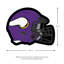 Enseigne murale lumineuse NFL à DEL pour casque-73091927