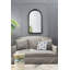 Cadre de miroir antique rose sculpté à la main 23 po x 42 po-1041567893-1041567895