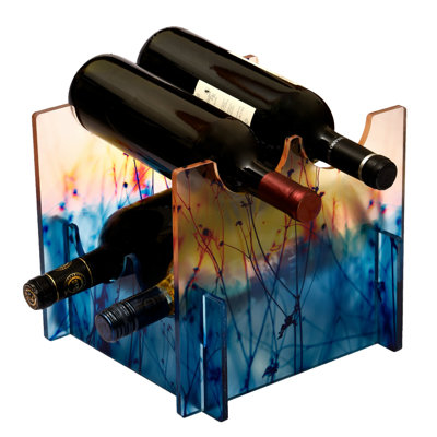Tabletop Wine Bottle Rack in