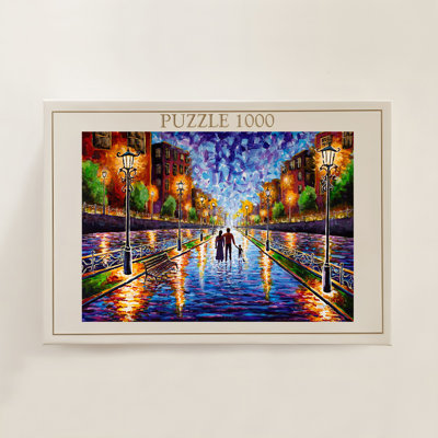 1000-Piece Jigsaw Puzzle, 26.8 x 18.9 inches | High-Quality 100% Cardboard, Vibrant Design | Perfect for Family Fun, Stress Relief & Educational Play | Gift for Adults & Kids | Box Size: 13.2 x 9.1 x 2.0 inches