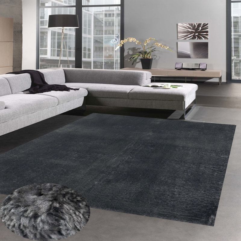 Solid Colour Area Rug, Rectangular 150 x 230cm
