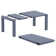 Asherton 4 - Person Patio Dining Set with Extendable Rectangular Table