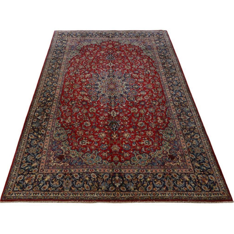 Tapis rectangulaire en laine 10 pi x 16 pi
