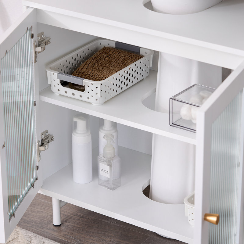 Taheim Freestanding Bathroom Storage Cabinet