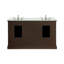 Ensemble de meuble-lavabo double 60 po Hermes-1138483687