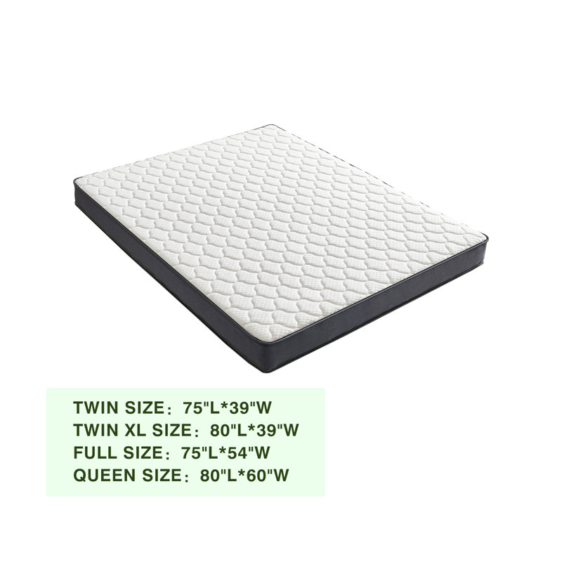 Matelas hybride en mousse viscoélastique imprégnée de gel 6 po, Simple TG