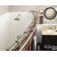 Adjustable Double Curved Shower Curtain Rod-94322039