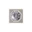 Alexandria Non-Turning Glass Knob with Collins Trim-27776867