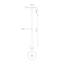 Luminaire suspendu cylindrique à DEL Taper-64112482-64112483