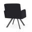 Chaise d'invité pivotante en acier Willow-56005114-56005116