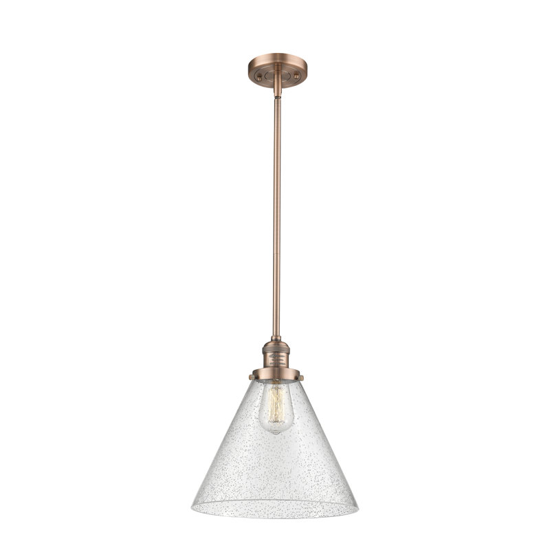 Anner 1 - Light Single Pendant, Seedy, Antique Copper