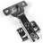 105 Degree Full Overlay Frameless Concealed Cabinet Hinges