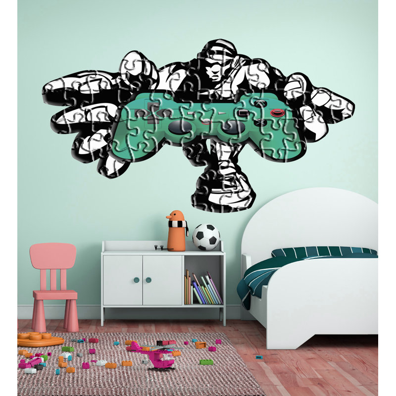 Entertainment Wall Decal, 46" H x 78" W