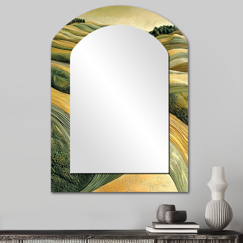 Miroir mural Green Country, 34 po x 25 po