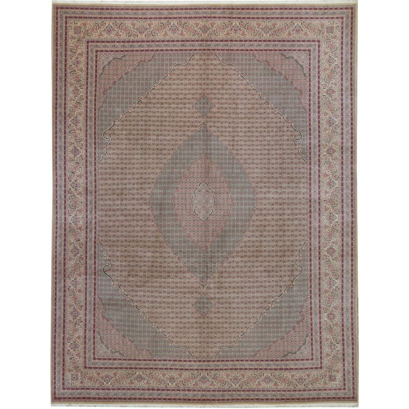 Shah One-of-a-Kind Rectangle 11'9" X 14'9" Hand Knotted Area Rug
