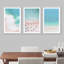 «Nautical Beach Clear Ocean Waves Coastal», reproduction d'art sur toile encadrée-119018351-85484197