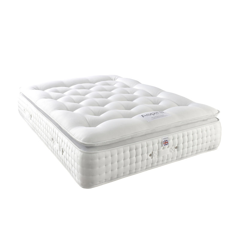 Aspire Pillow Top Pocket Sprung Mattress, Double (4'6)