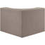 Chaise d'angle rembourrée en tissu Rummi-123507408