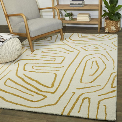 Tapis crème / noir Arlington