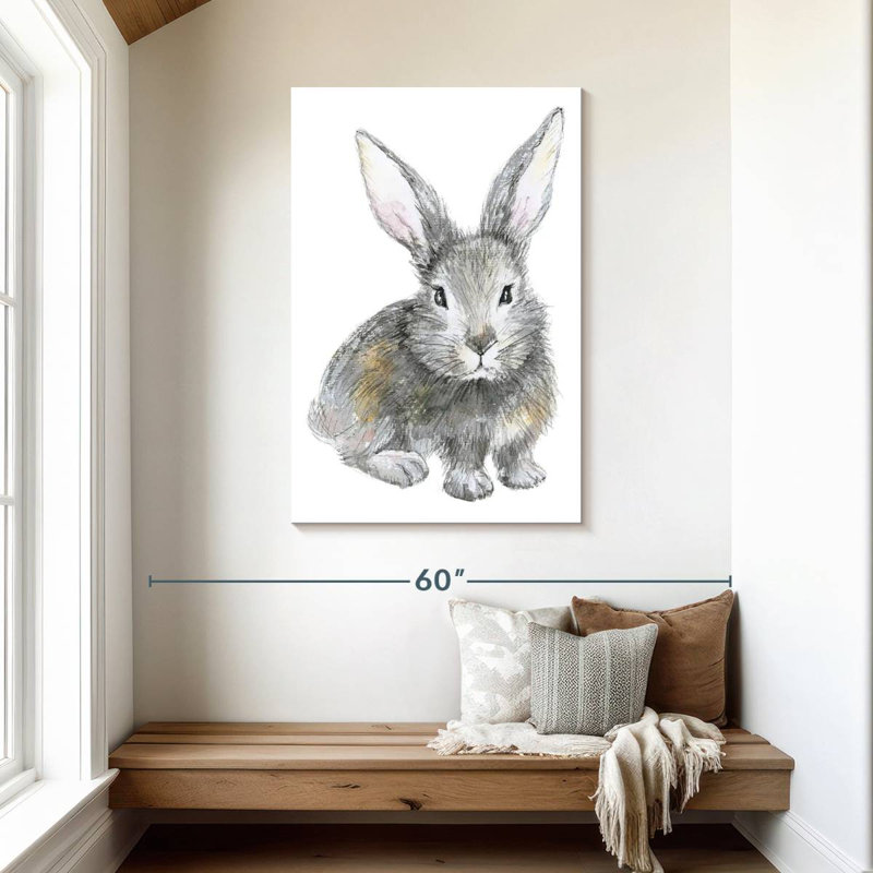 Brampt Baby Rabbit, 45" H x 30" W