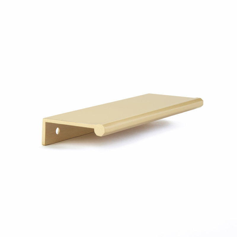 Baker 5" Center to Center Finger Pull, 5", Satin Brass