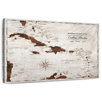 Wanderer II Push Pin Caribbean Amrico